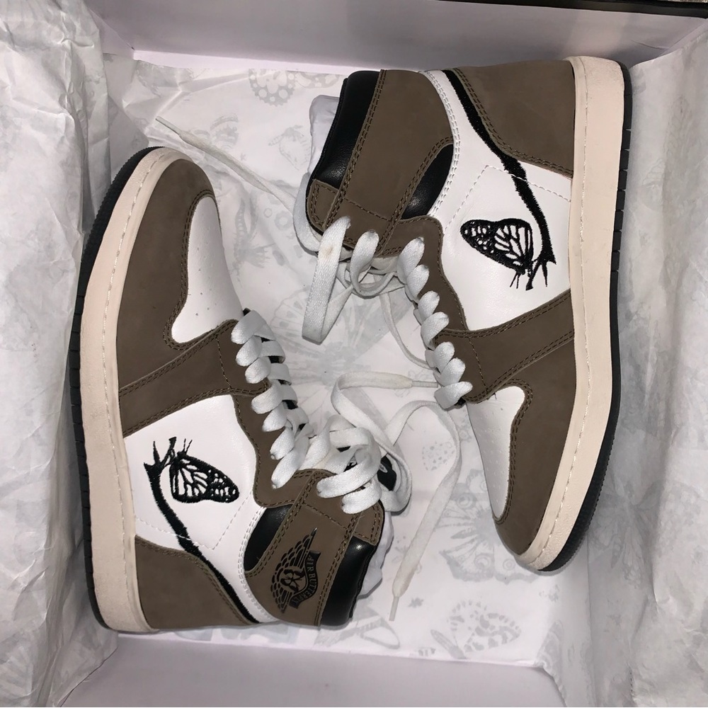 AMAC Butterfly High Mocha Sz 5M (EU 40)